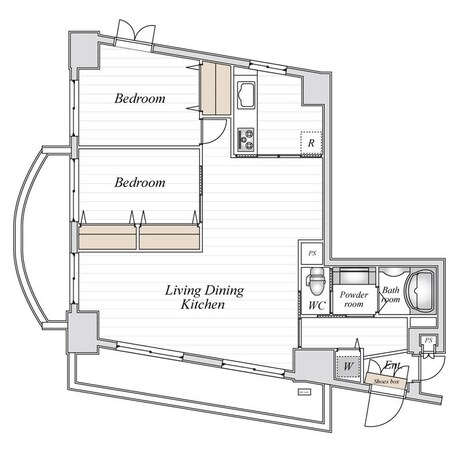 コロネード春日の物件間取画像